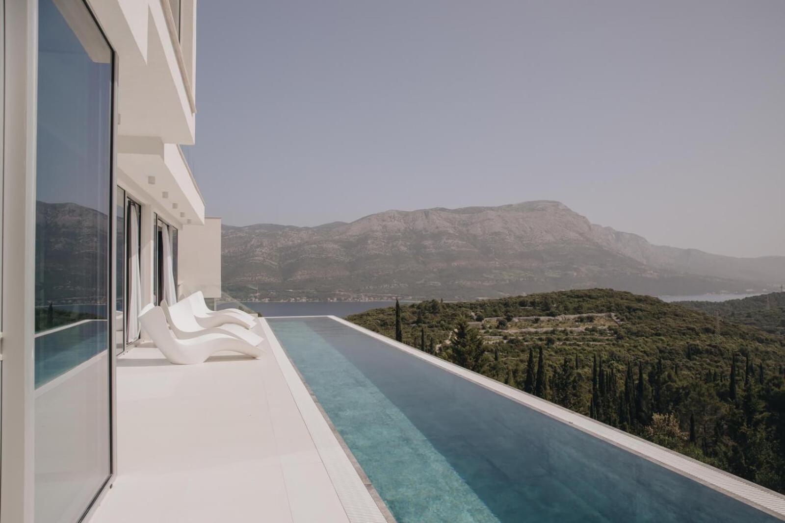 Villa Luxury Villa Morello Korcula 1 With 64 M2 Heated Pool, Gym, Sauna, For 8 Guests *